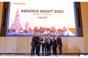 El-Araby group receives the prestigious golden Prize from the global company Toshiba Tech in Thailand’s ceremony