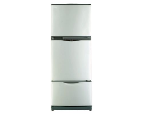 TOSHIBA Refrigerator No Frost 351 Liter, Silver GR-EFV45-S