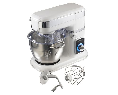 TORNADO Kitchen Machine 700W, 4.5 Liter Stainless Bowl, White SM-700