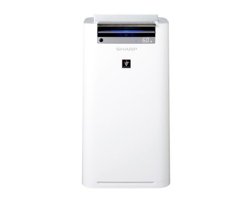 SHARP Air Purifier, Plasmacluster, Humidity, HEPA Filter, 38 m2, White KC-G50SA-W