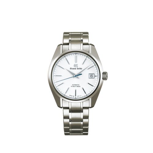GRAND SEIKO Men's Hand Watch HERITAGE Stainless Steel Bracelet, White Dial SBGH243G