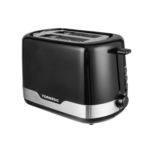 TORNADO Toaster 2 Slices , 850 Watt, Black TT-852-B