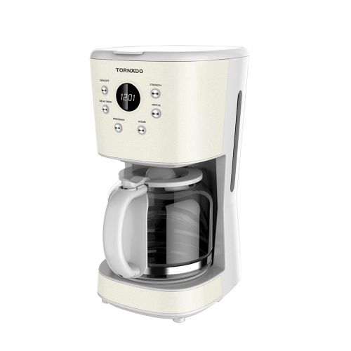 TORNADO Automatic American Coffee Maker 1.5 Liter White TCMA-915D