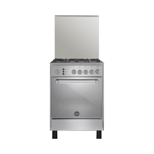 LA GERMANIA Cooker 60 x 60, 4 Gas Burners, Stainless 6D80GRB1X4AWW