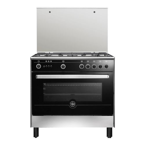 LA GERMANIA Cooker 90 x 60 - 5 Gas Burners Stainless x Black 9N10GUB1X4AWW