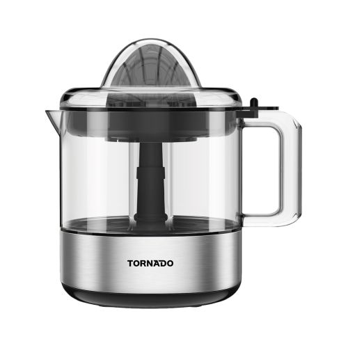 TORNADO Citrus Juicer 30 Watt 0.8 Liter Black x Silver CJ-30T