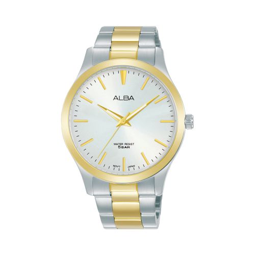 ALBA Men's Hand Watch STANDARD Stainless Band, Silver Dial ARSY96X1