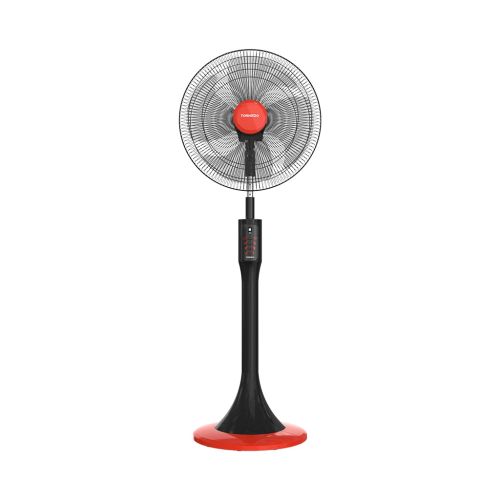 TORNADO Stand Fan 18 Inch 4 Blades Black x Red TSF-18MB