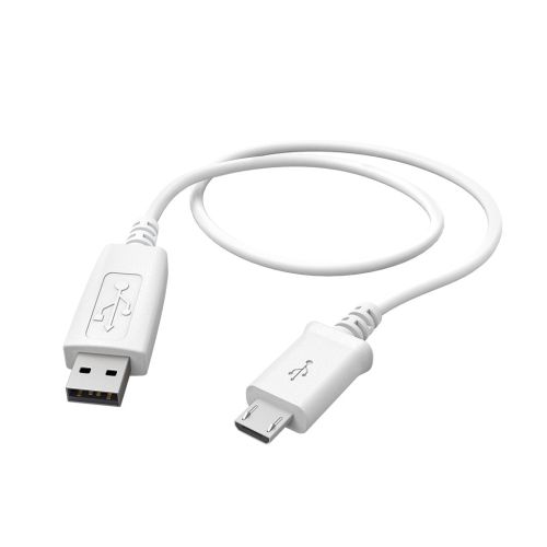 HAMA Charging/Data Cable Micro-USB 1m White HAMA178326