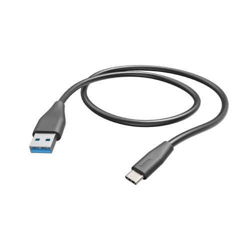 HAMA Charging/Data Cable USB Type-C - USB3.1 A Plug 1.5m Black HAMA178396