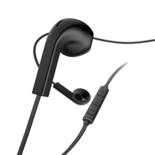 HAMA In-Ear Headphone Wired, Microphone, Flat Ribbon Cable, Black HAMA184037