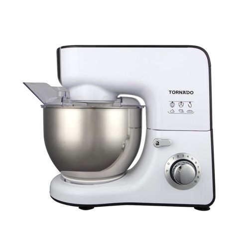 TORNADO Kitchen Machine 1000W 5.5 Liter Stainless Bowl White SM-1000T