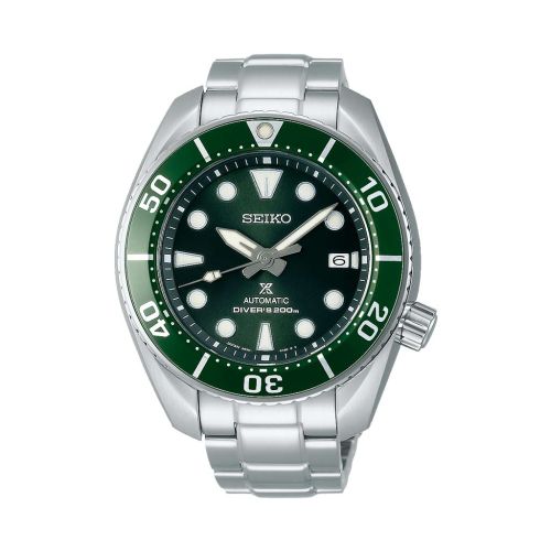 SEIKO Men's Hand Watch PROSPEX Stainless Bracelet Green Dial SPB103J1