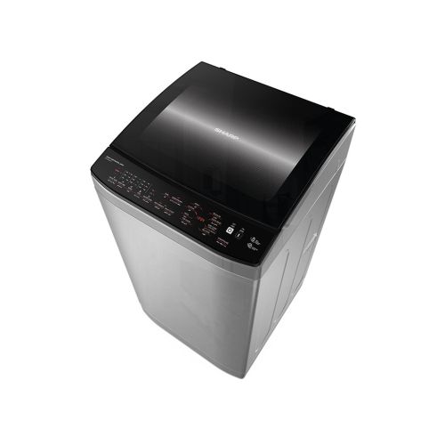 SHARP Washing Machine Top Automatic 9 Kg Pump Silver ES-TN09GSLP