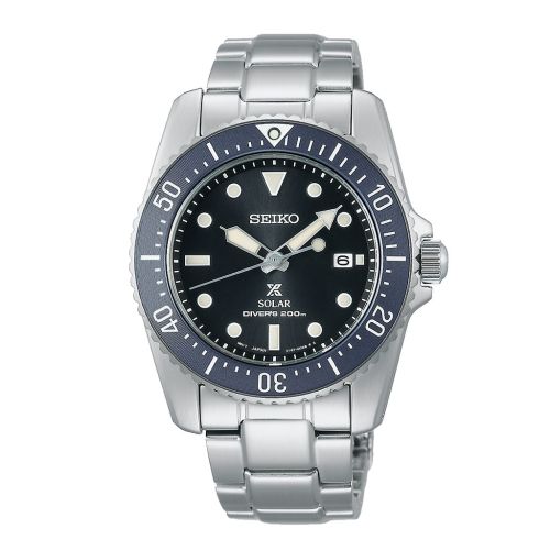 SEIKO Men's Hand Watch PROSPEX Stainless Band Grey Dial SNE569P1
