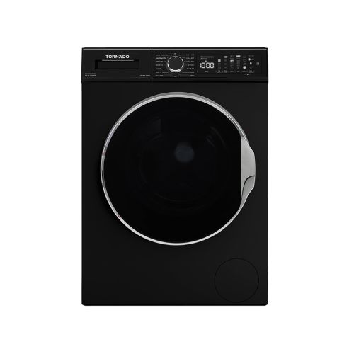 TORNADO Washing Machine 8 Kg - 6 Kg Dryer Black TWV-FN814BKDA