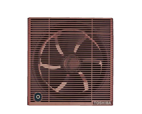 TOSHIBA Bathroom Ventilating Fan 30 cm, Privacy Grid, Brown VRH30S1N