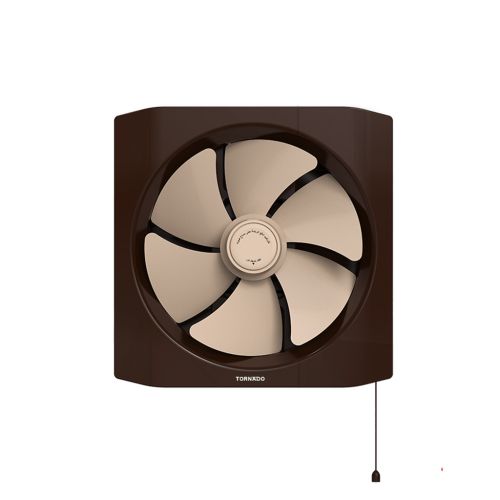 TORNADO Kitchen Ventilating Fan 25 cm, Creamy x Brown TVH-25CN