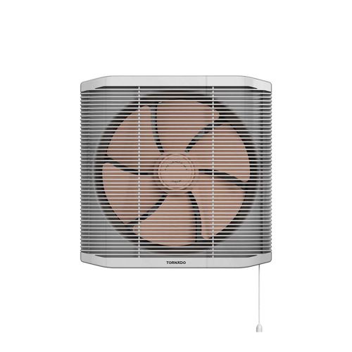 TORNADO Bathroom Ventilating Fan 25 cm, Privacy Grid, Rose x Grey TVS-25RG