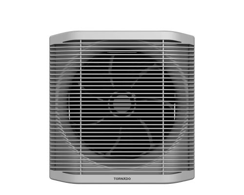 TORNADO Bathroom Ventilating Fan 20 cm, Privacy Grid, Black x Grey TVS-20BG