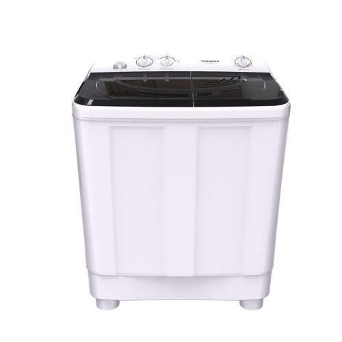 TORNADO Washing Machine Half Auto 10 Kg, White x Black TWH-Z10DNE-W(BK)