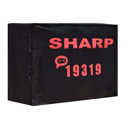 Outdoor Unit Cover SHARP Split Air Conditioner 2.25 HP Black