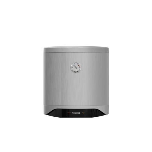 TORNADO Electric Water Heater 30 L Enamel LED lamp Silver TEEE-30MS