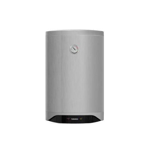 TORNADO Electric Water Heater 60 L , Enamel, LED lamp, Silver TEEE-60MS