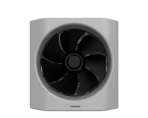 TORNADO Kitchen Ventilating Fan 30 cm, Black x Grey TVH-30BG