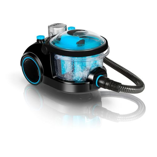 TORNADO Vacuum cleaner Water filter 1200 Watt Light blue x Black TVC-1200WF