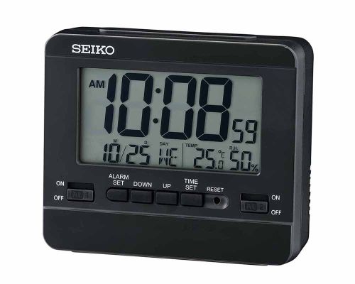 SEIKO Alarm Clock, Digital QHL086K
