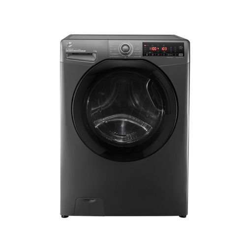 HOOVER Washing Machine Fully Automatic 7 Kg, Inverter Motor, Silver, H3WS17TMF3R-ELA