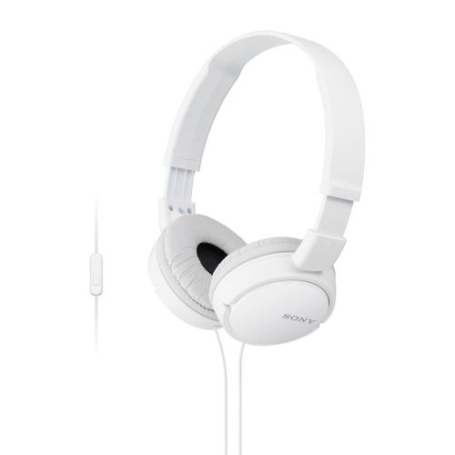 SONY Overhead Headphone Wired, White MDR-ZX110AP/W