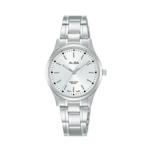ALBA Ladies' Hand Watch STANDARD Stainless Band, Silver Dial ARX035X1