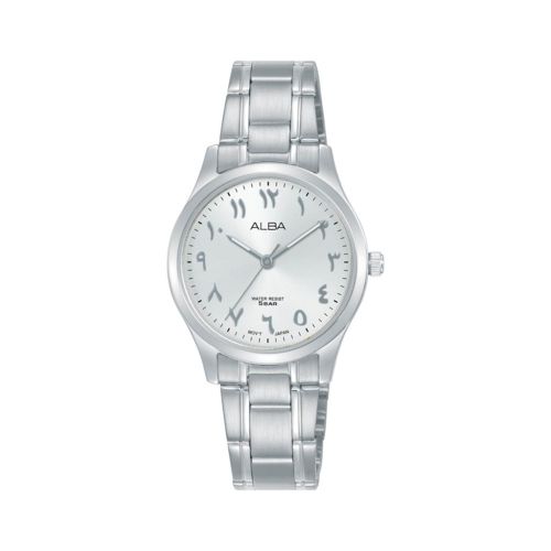 ALBA Ladies' Hand Watch STANDARD Stainless Band, Silver Dial ARX059X1