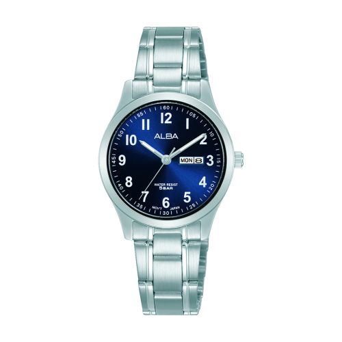 ALBA Ladies' Hand Watch STANDARD Stainless Band Blue Dial AN8063X1
