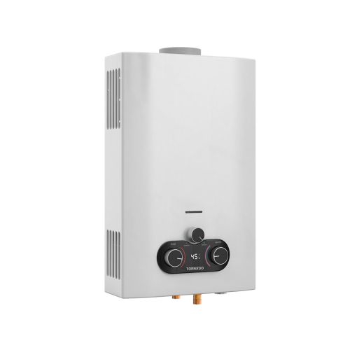 TORNADO Gas Water Heater 10 L Natural Gas White GH-MP10SN-W