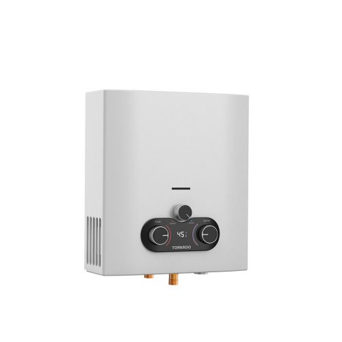 TORNADO Gas Water Heater 6 L No Chimney Natural Gas White GHS-6CNE-W