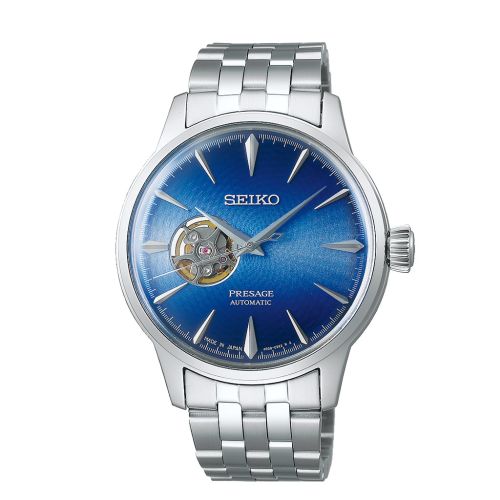 SEIKO Men's Hand Watch PRESAGE Stainless Band Blue Dial SSA439J1