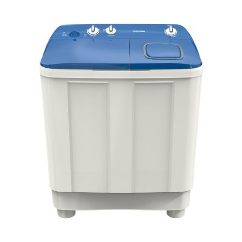 غسالة ملابس تورنيدو نصف أوتوماتيك 10 كجم طلمبة أبيض × أزرق TMH-HS10CP(WB)