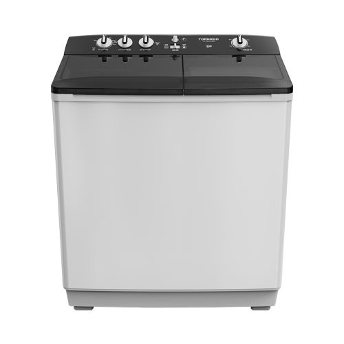 TORNADO Washing Machine Half Auto 10 Kg Pump White x Black TVH-HM10TSP(WK)