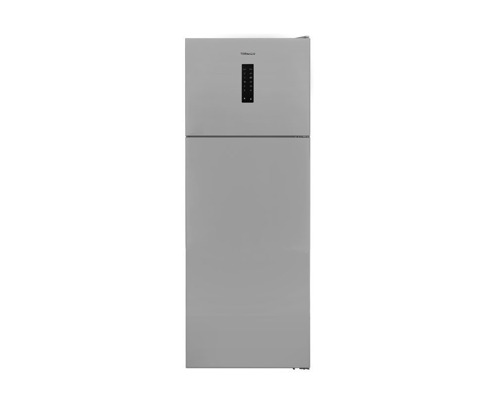 TORNADO Refrigerator Digital, No Frost 496 Liter, Silver RF-496VT-SL