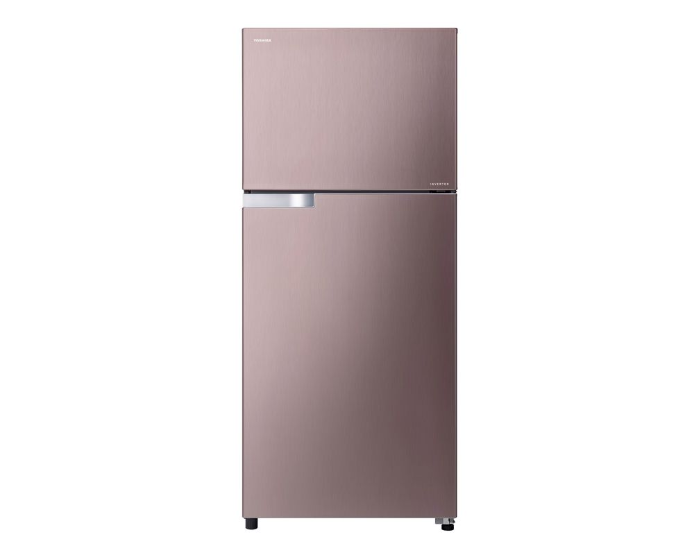 TOSHIBA Refrigerator Inverter No Frost 395 Liter, 2 Door In Gold Color GR-EF51Z-N