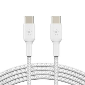 Belkin USB-C - USB-C Braided Cable 1m White
