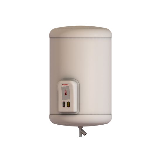 TORNADO Electric Water Heater 65 L , LED Lamp, Off White EHA-65TSM-F
