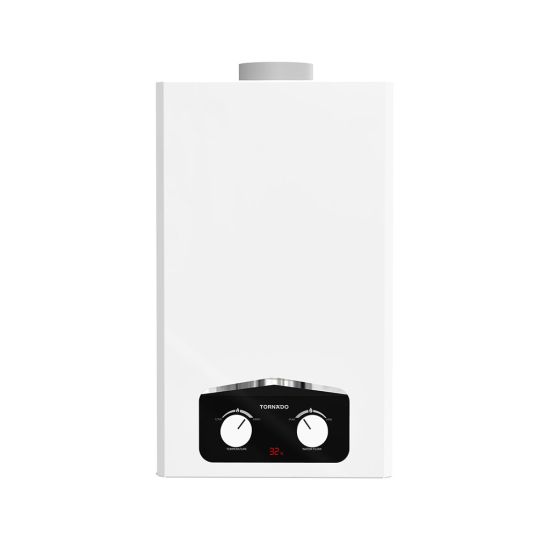 TORNADO Gas Water Heater 10 L Natural Gas White GH-MP10N-A