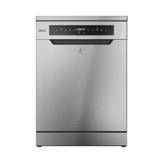غسالة أطباق هوفر 16 فرد 60 سم انفرتر شاشة ديجيتال 10 برنامج استانلس HF6C7S3PSX-EG