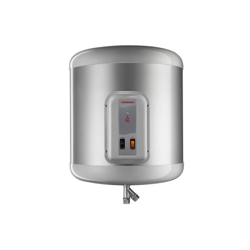 TORNADO Electric Water Heater 45 L LED Lamp Silver EHA-45TSM-S