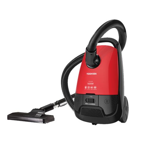 TOSHIBA Vacuum Cleaner 1600 Watt HEPA Filter Red x Black VC-EA1600SE