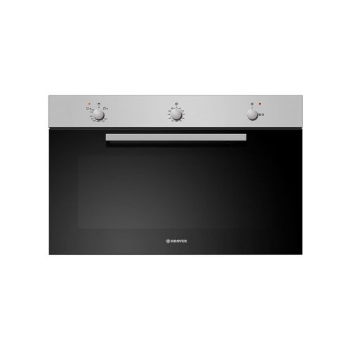 HOOVER Built-In Oven Gas 90 x 60 cm - 93 Liter Stainless Steel x Black HGG93
